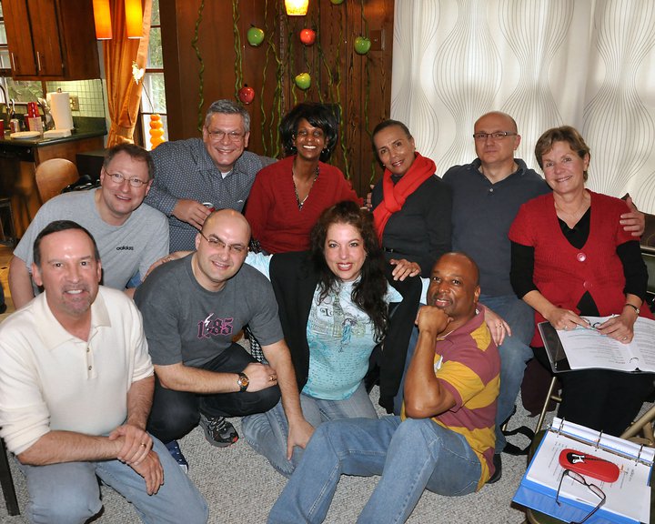 Cast of MERGE reading in Atlanta Cast of MERGE reading in Atlanta